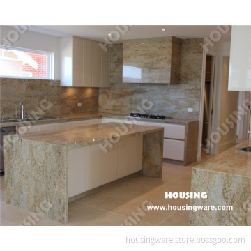 Affordable Professional Manufacturer Lacquer Kitchen Cabinet with Island Cabinet